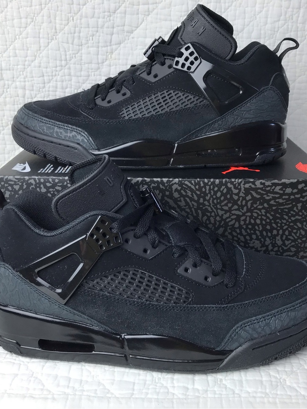 Nike Air Jordan Spizike Low Shoes Men’s SZ 8.5 Black Anthracite FQ1759-001